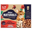 Webbox Cat Wet Food Naturals Meat Selection 1-7 Years 8x100g