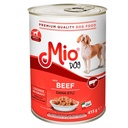Mio Dog Wet Food With Beef 400g
