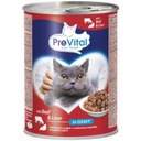 PreVital Cat Wet Food Beef And Liver In Sauce 400g