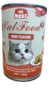 Nest Cat Wet Food Pate Beef 400g