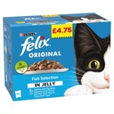 Felix Cat Wet Food Fish Selection 12x100g
