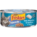 Friskies Cat Wet Food Fish & Sardines 156g