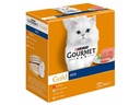 Gourmet Cat Wet Food Gold Mousse With Ocean Fish 8 Pcs 680g