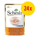 Mix Tuna & Tuna with Seabass Jelly Pouch Schesir Wet Cat Food 6x85g