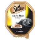 Sheba Cat Wet Food Select Slices In Gravy With Chicken 85g