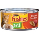 Friskies Cat Wet Food Chicken and Tuna Pate 156g