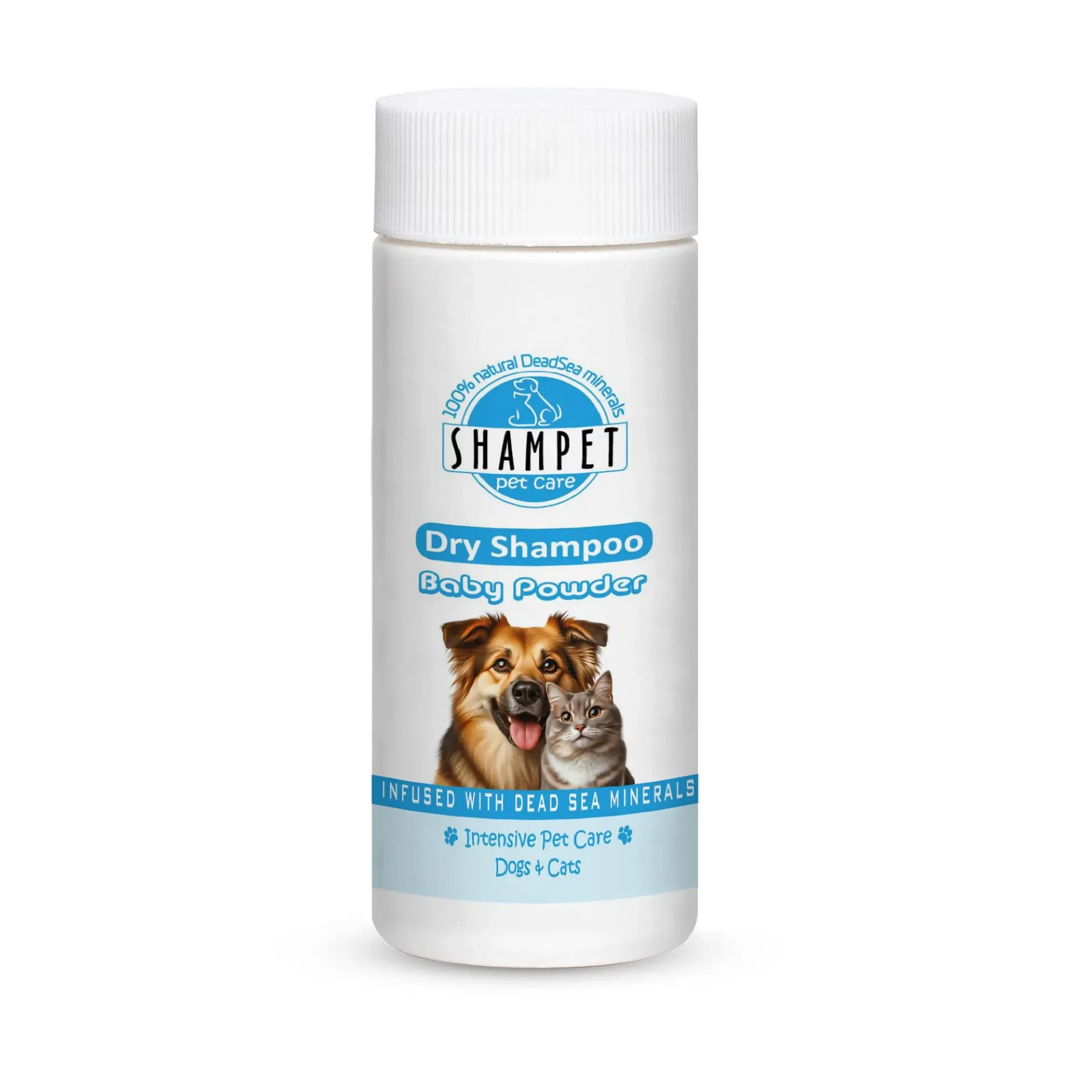 Shampet Cat & Dog Dry Shampoo Baby Powder