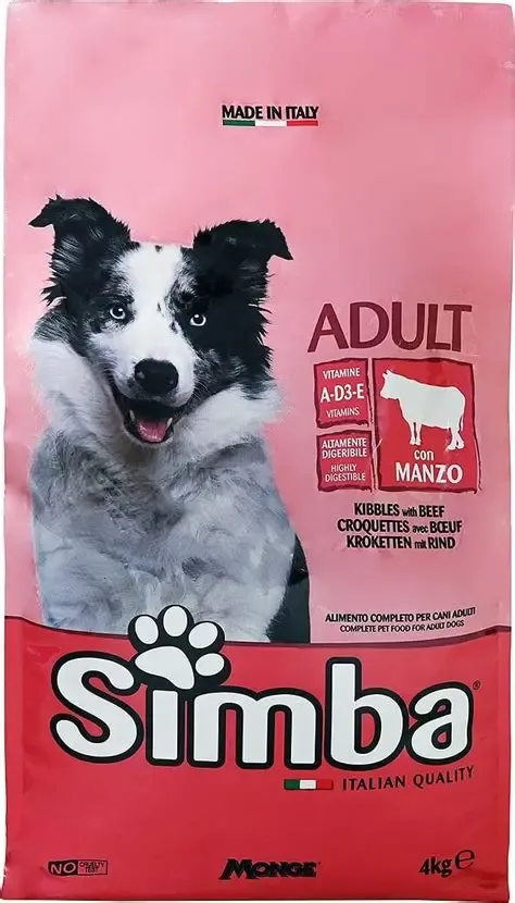 Simba Dog Dry Food With Beef 4kg