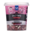 Bags Wags Dog Treat Chewies Heart Mix 500g