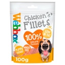 Webbox Dog Treat Chicken Fillets 100g