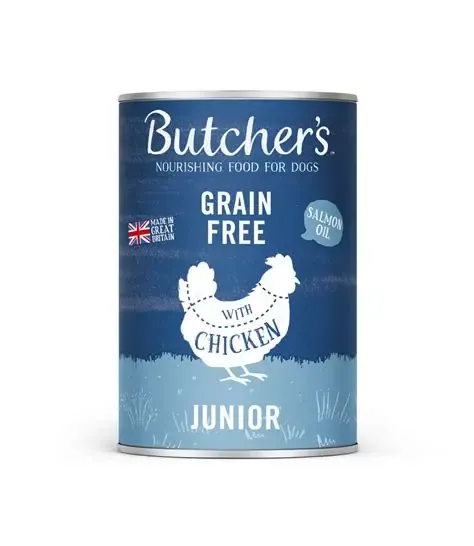 Butchers Dog Wet Food Chicken Pieces In Jelly 400g