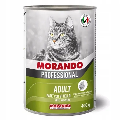 Morando wet food with veal pate 400g