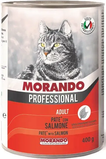 Morando Cat Wet Food Salmon Pate 400g