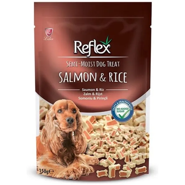 Reflex Dog Treat Salmon & Rice 150g