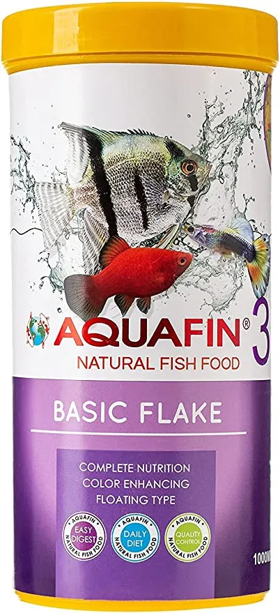 Aquafin Fish Food Basic Flake 500ml