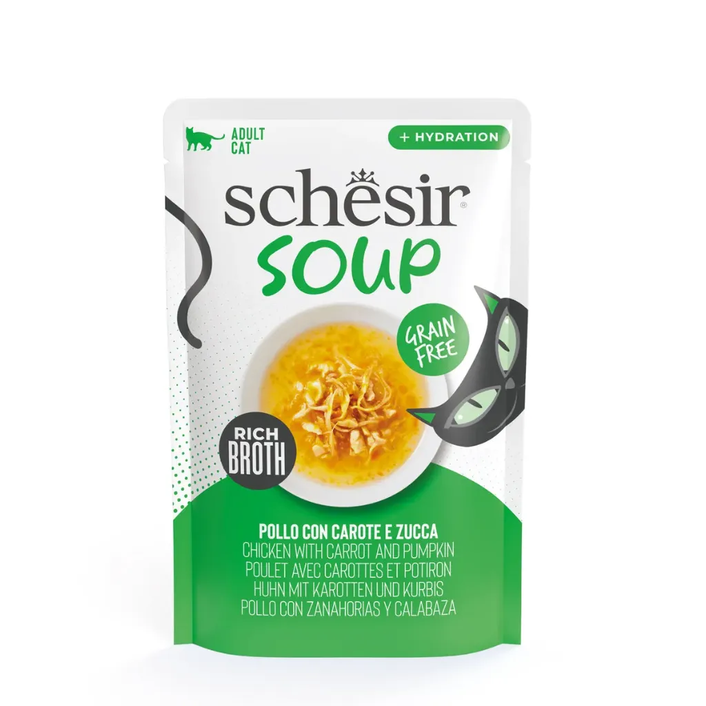 Schesir soup chicken and pumpkin 40g
