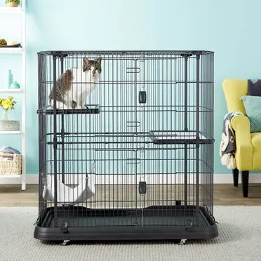 cat cage 2 floors