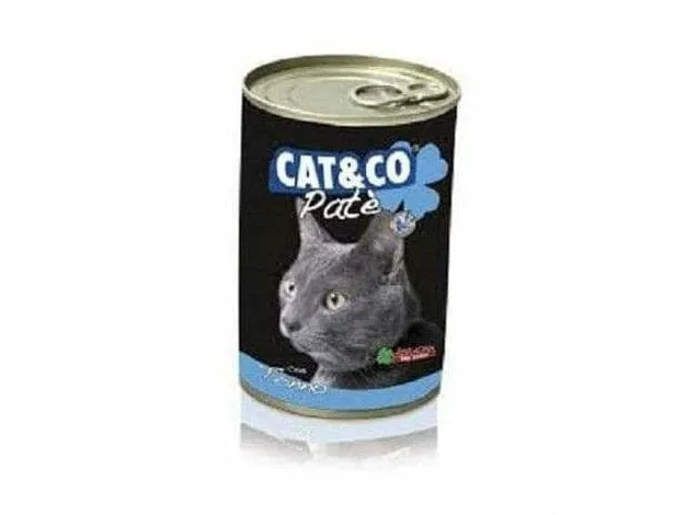 Cat & co wet food pate with tuna 405g