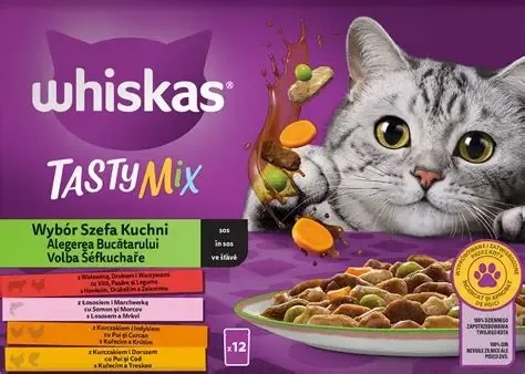 Whiskas tasty mix wet food Chef's choice in sos 85*12