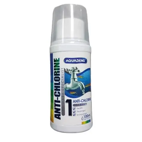 Aquadene Fish Supplement Anti Chlorine 100ml