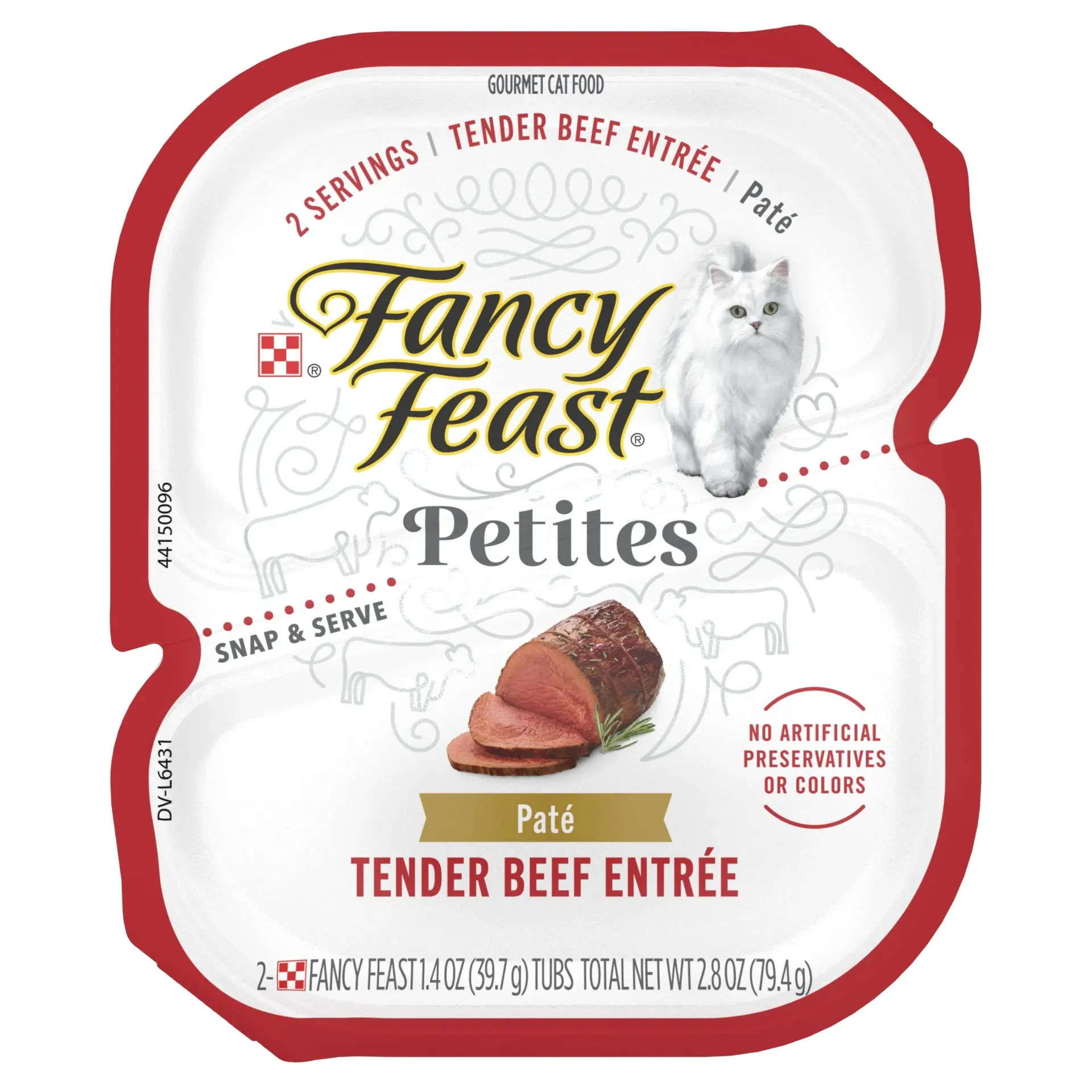 Fancy Feast Petites Pate Tender Beef