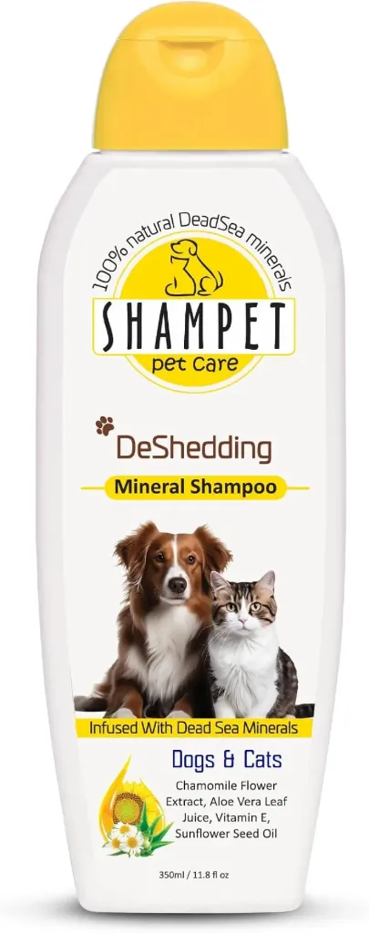 Shampet Cat & Dog Shampoo De-Shedding 350ml