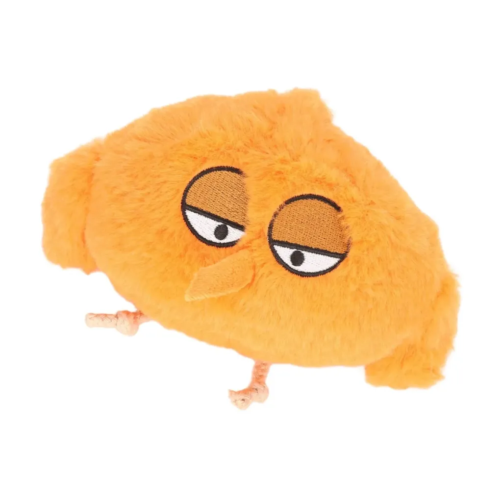 Electric Bouncing Ball Dog Toy Orange Chick