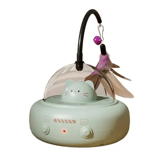 Electric UFO Cat Toy