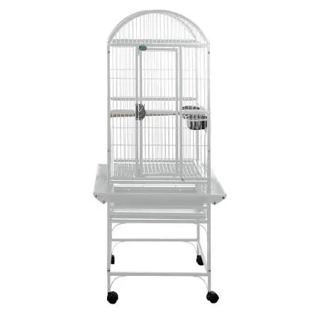 Arched Bird Cage Crestal Door