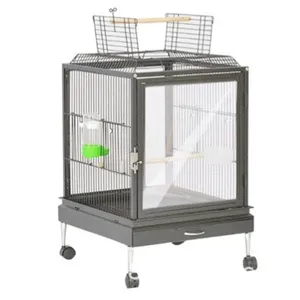 Cube Bird Cage Crestal Door