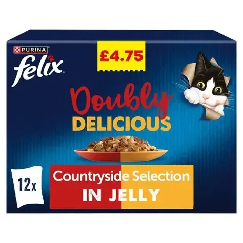 Felix Cat Wet Food Countryside Selection 12x85g