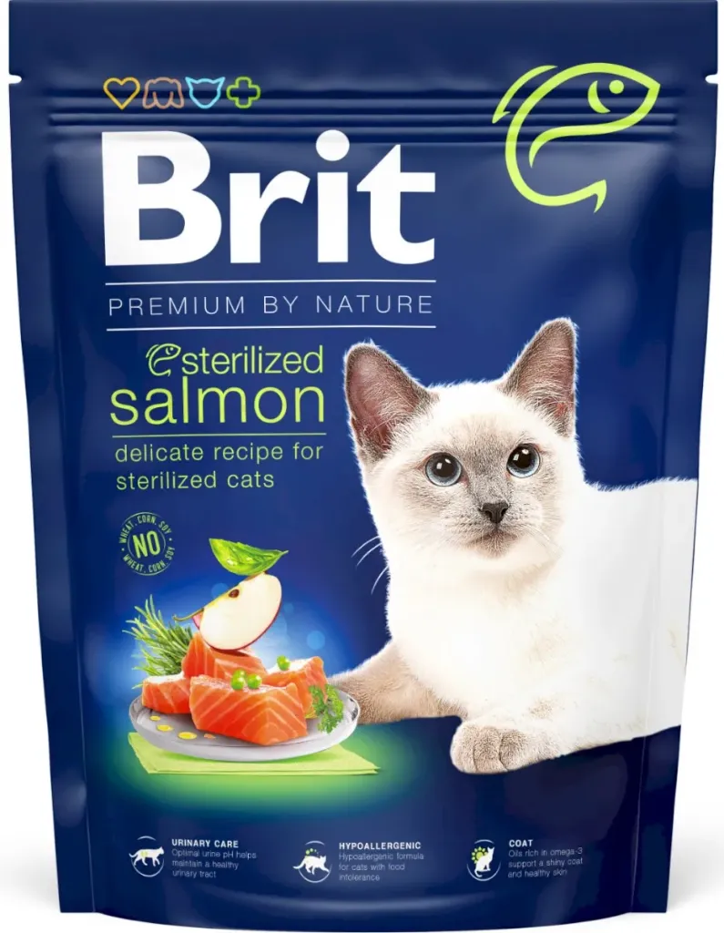 Brit Dry Food Sterilized Salmon 300g