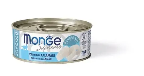 Monge Supreme Tuna With Calamari Sterilised 80g