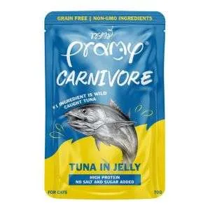 Pramy Carnivore Cat Wet Food Tuna In Jelly 70g