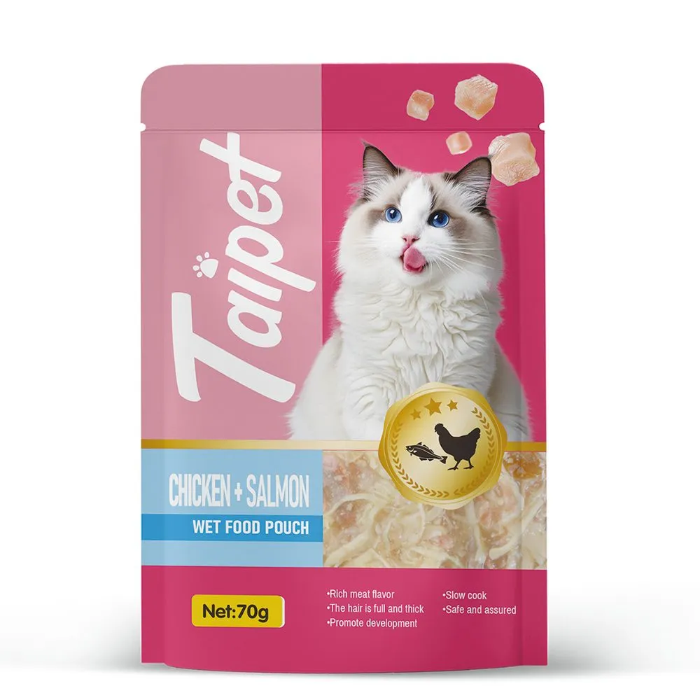 TaiPet Cat Wet Food Chicken & Salmon 70g