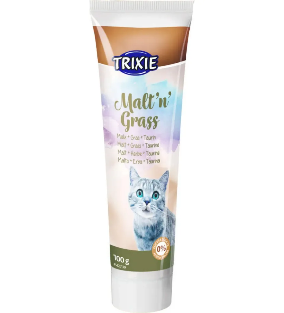 Trixie Cat Malt Grass and Taurine 100g