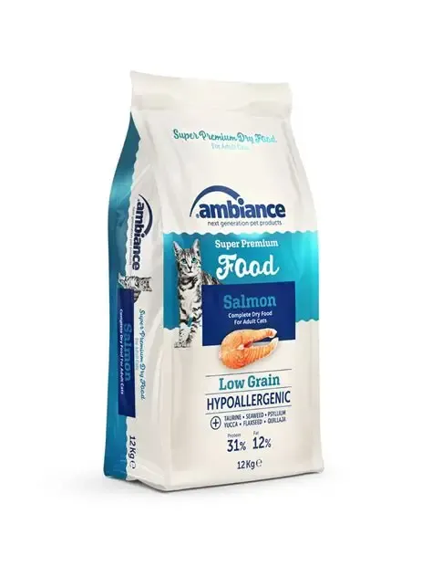 Ambiance Cat Dry Food Salmon 12kg