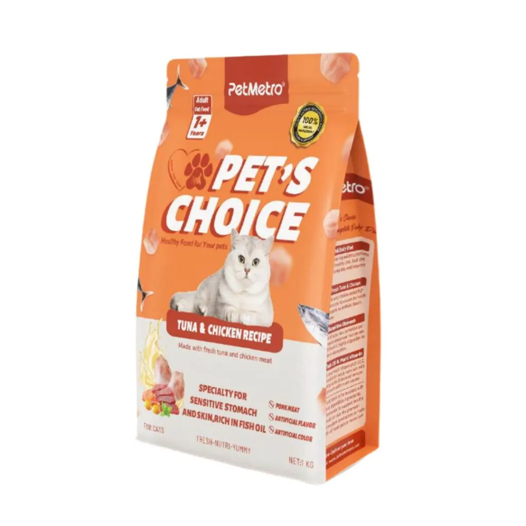 Pet Metro Pets Choice Tuna & Chicken Recipe 1Kg