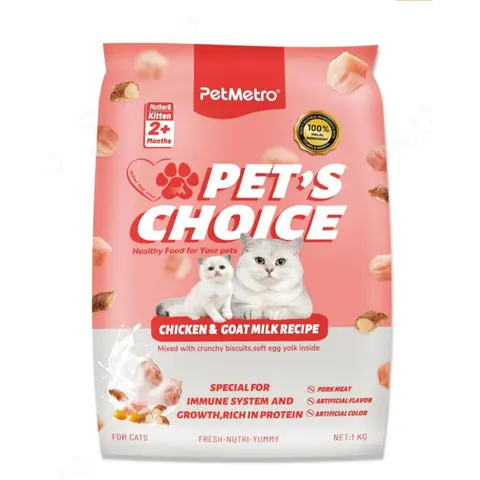 Pet Metro Pets Choice  Chicken & Goat Milk Recipe 1Kg