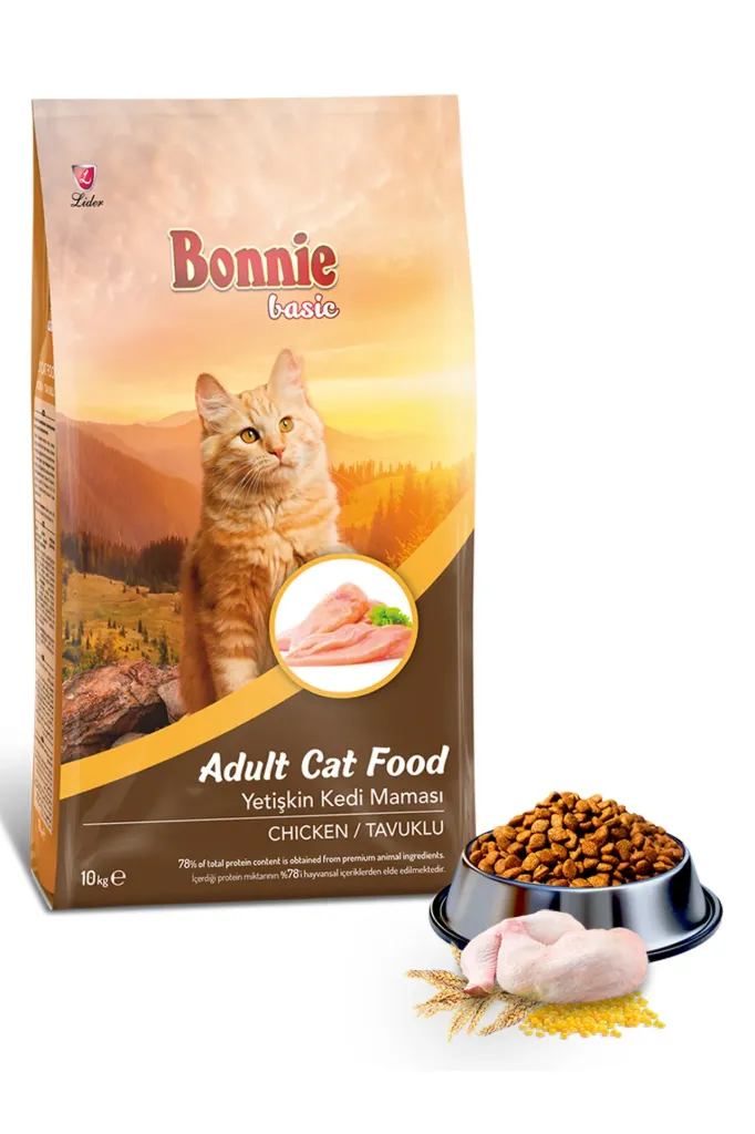 Bonnie Cat Dry Food With Chicken 10kg
