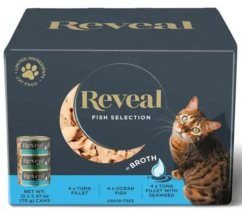 Reveal Cat Wet Food Fish Selection 12*70g