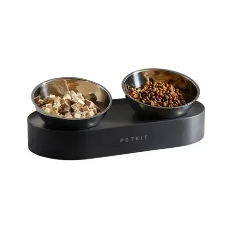 Cat Bowl Stainless Steel With Stand