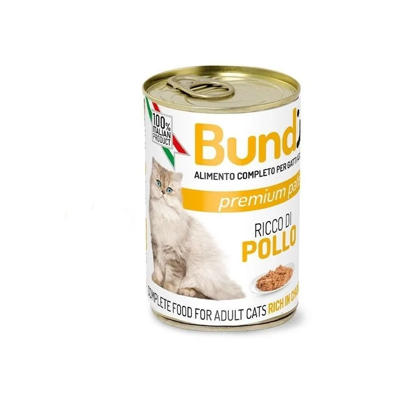 Bundy Cat Wet Food Chicken Pate 400g
