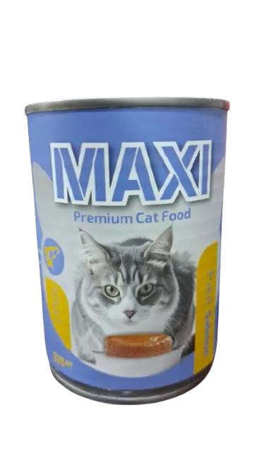 Maxi Cat Wet Food Salmon Pate 375g