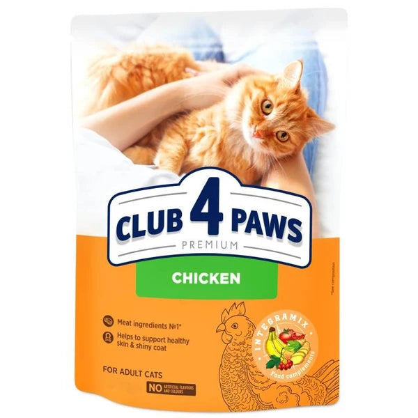 Club 4 paws Cat Dry Food Adult Chicken 2kg