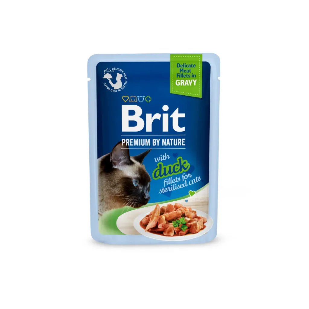 Brit Sterilized Plate Gravy With Duck 85g