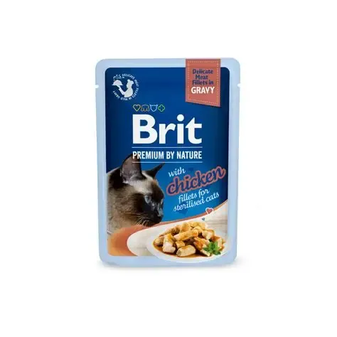Brit Sterilized Plate Gravy With Chicken 85g