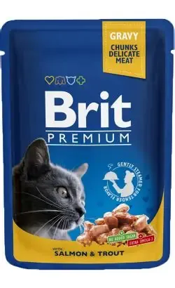 Brit Family Plate Gravy With Salmon & Trout 100g