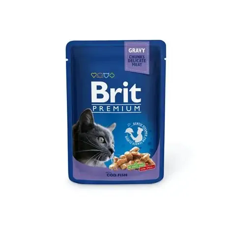 Brit Family Plate Gravy With Cod Fish 100g