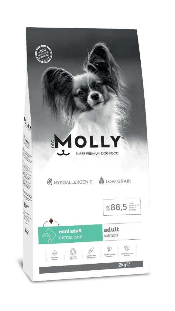 Molly Dog Food Mini Adult Salmon 2Kg